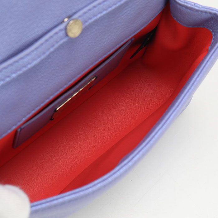 Bvlgari Bulgari Chain Serpenti Forever Crossbody Shoulder Bag Leather Women