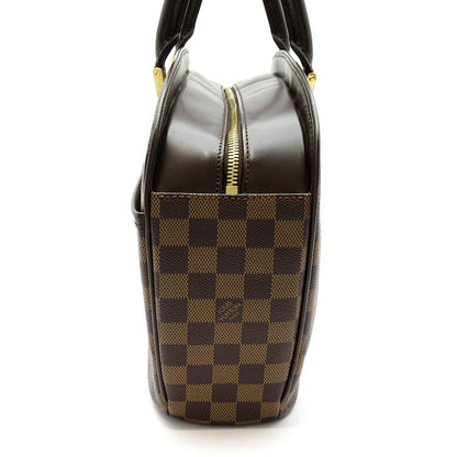 Louis Vuitton Sarria Orizontal N51282 Damier Ladies Handbag Brown Excellent