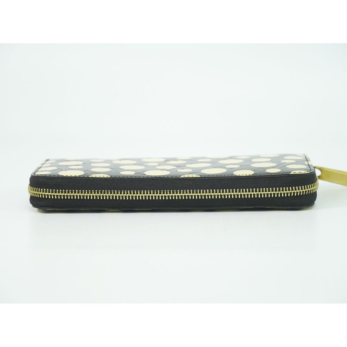 Louis Vuitton LV Zippy Wallet Monogram Vernis Dot Infinity Yayoi Kusama Black — view 5