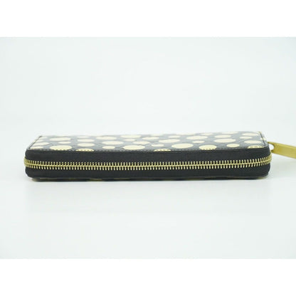 Louis Vuitton LV Zippy Wallet Monogram Vernis Dot Infinity Yayoi Kusama Black — view 5