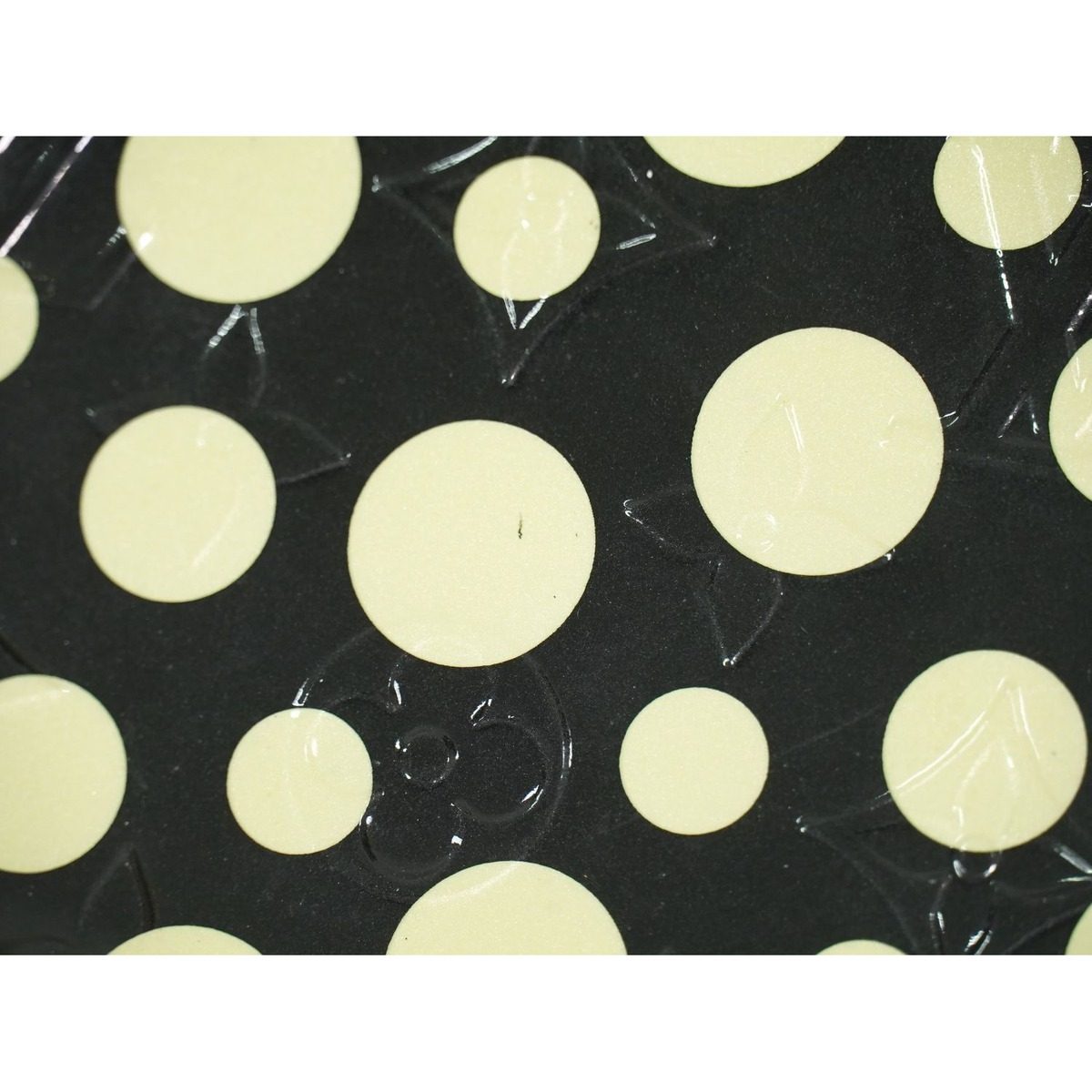 Louis Vuitton LV Zippy Wallet Monogram Vernis Dot Infinity Yayoi Kusama Black — view 7