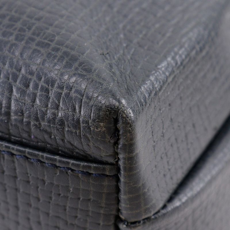 Loewe One Shoulder Leather Gray Women's Shoulder Bag