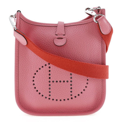 Hermes Evelyn TPM Amazon Taurillon Clemence Rose Azalea Pink/red Y Ladies