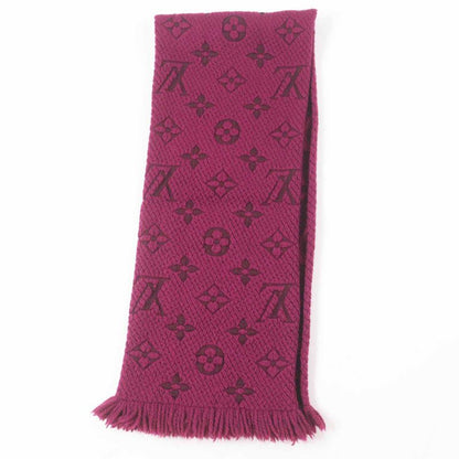 Louis Vuitton M75503 Echarpe Logomania Wool Silk Fringed Knitted
