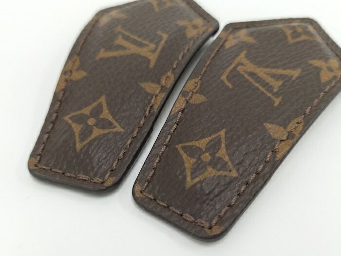 Louis Vuitton Barrette LV Backstage Hair Clip Monogram Brown M01443