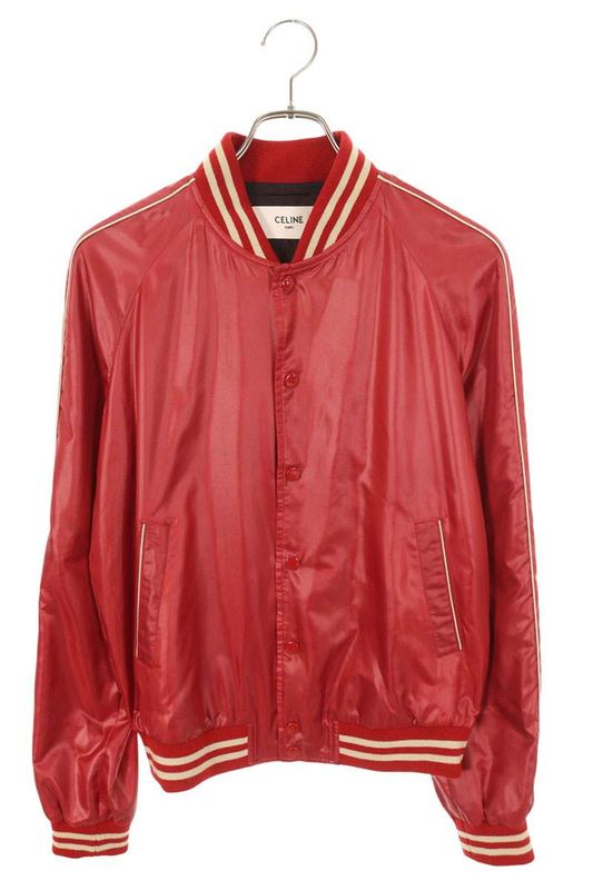 Celine 20SS 2w157052i College Teddy Nylon Blouson Men's XS