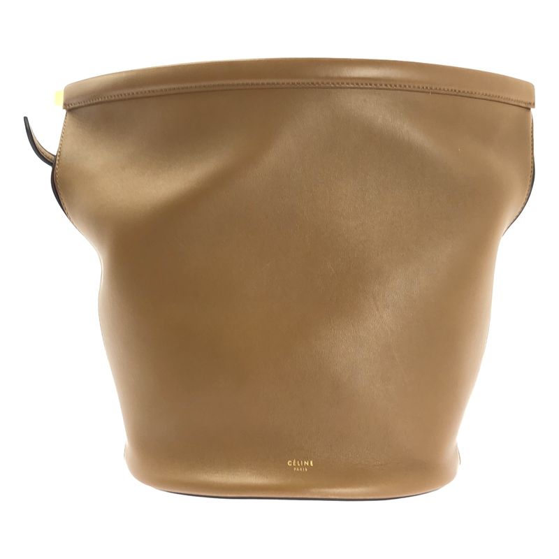 Celine - Clasp Bucket Bag Clasp Bucket Shoulder Bag - Brown - Women