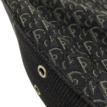 Dior/christian Dior Shoulder Bag Street Chictrotter Black And Gray Leather