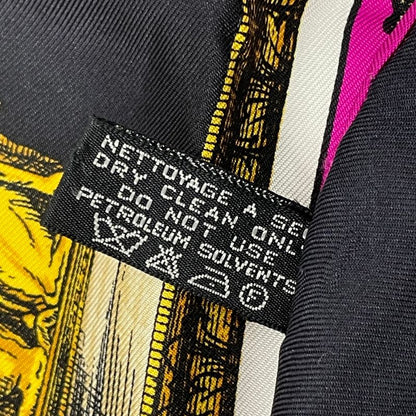 Celine Silk Scarf Multicolor