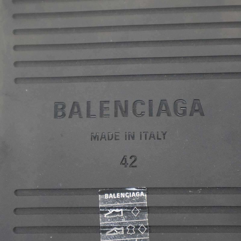 Balenciaga Alaska Slippers Shoes Black 42