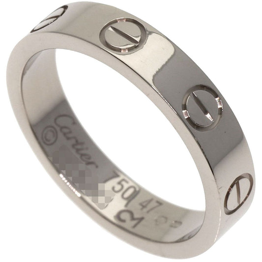 Cartier Mini Love Ring 47 18K White Gold