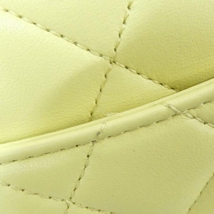 Chanel Bag Handbag Yellow — view 4