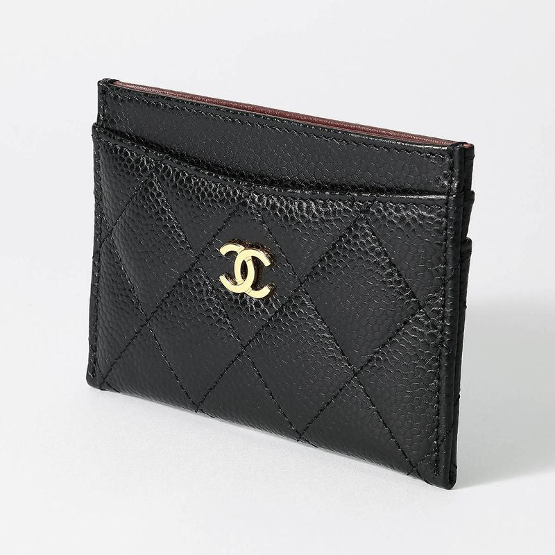 Chanel Card Case Porte-cartes Classique Black