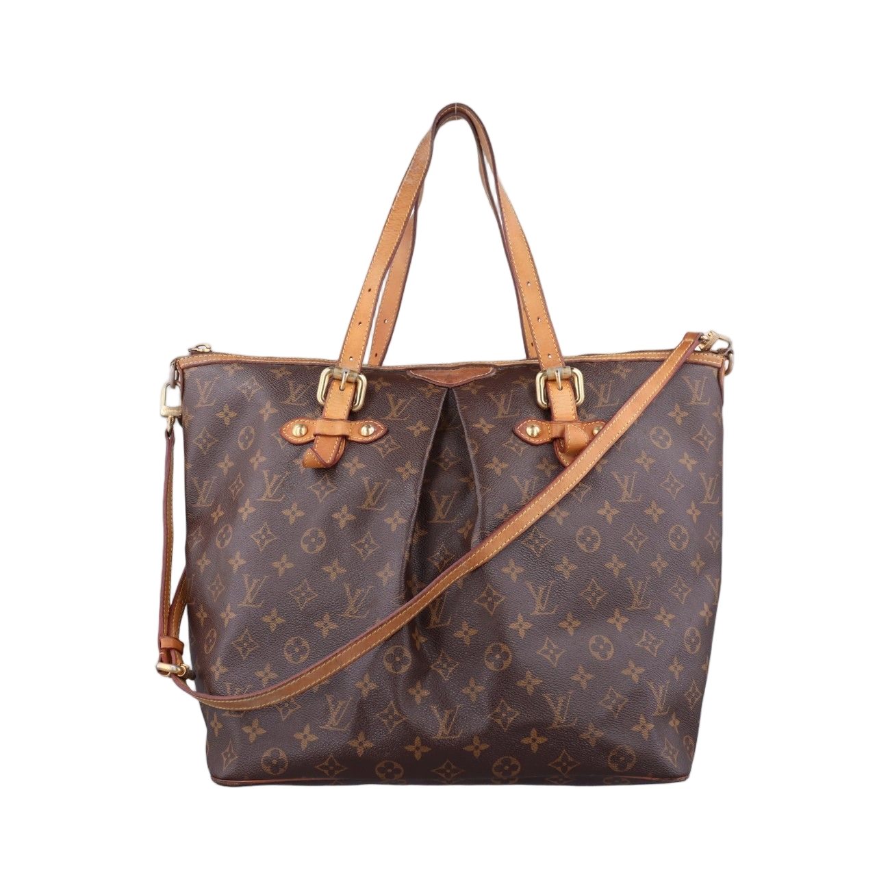 Louis Vuitton Palermo GM Monogram Brown Canvas Messenger Bag