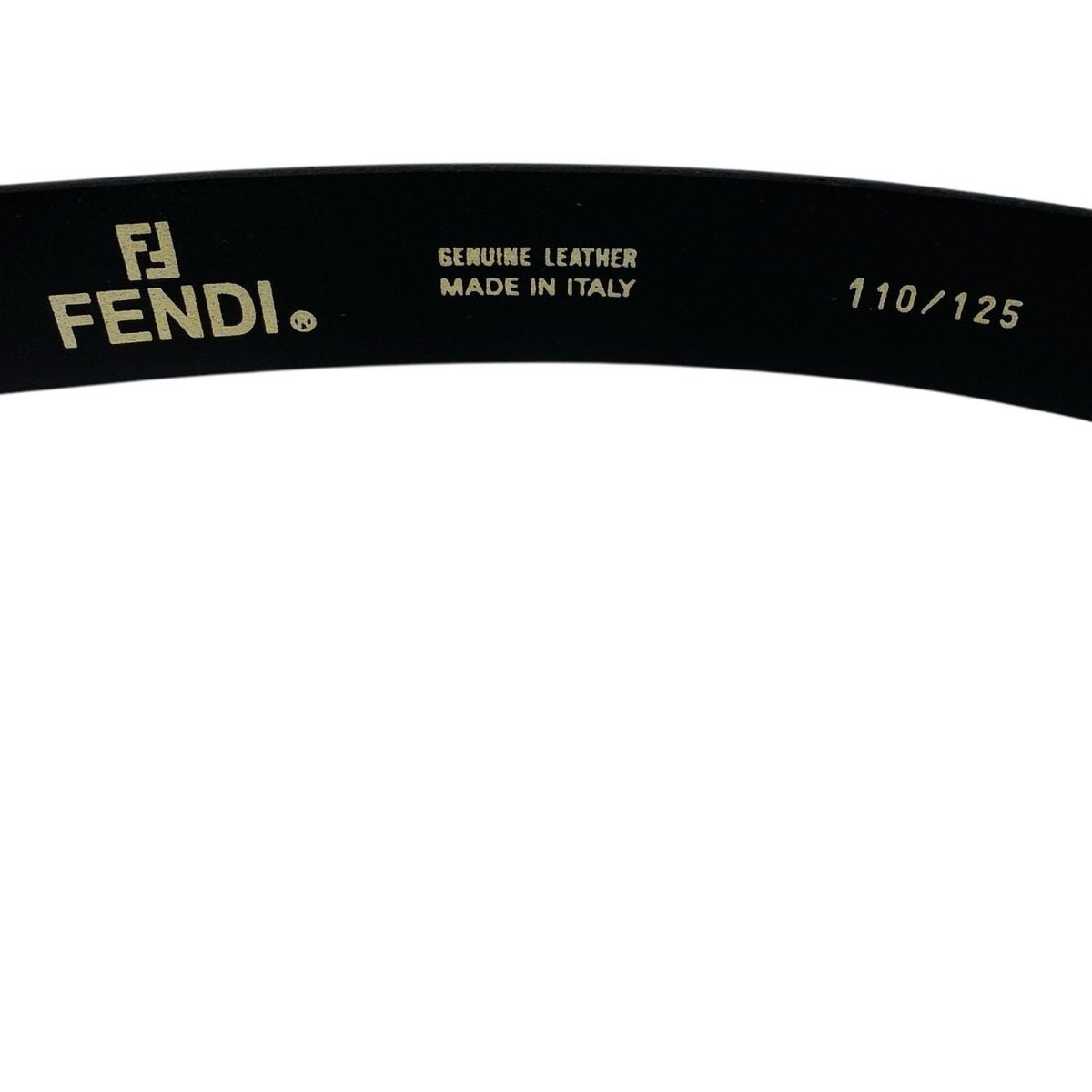 Fendi Belt 110 Belts Black — view 6
