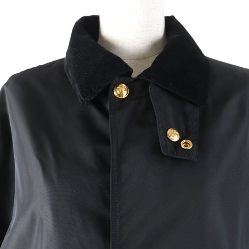 Celine 2w523364p Emblem Gold Button Padded Hunting Jacket Black 38 Made In