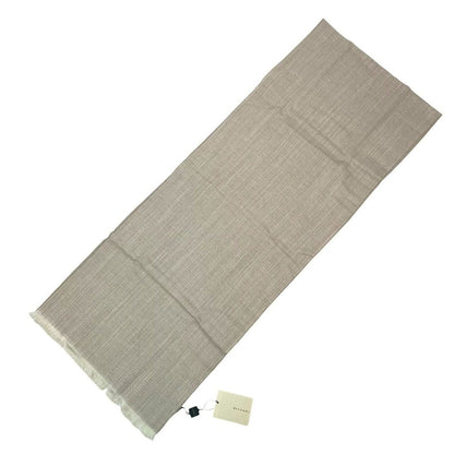 Bvlgari Shawl Silk Cashmere Beige Scarf — view 3