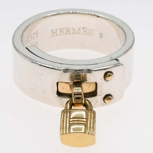 Hermes Kelly Ring 925/750 Combination Size 6.5 11 g Vintage Accessories