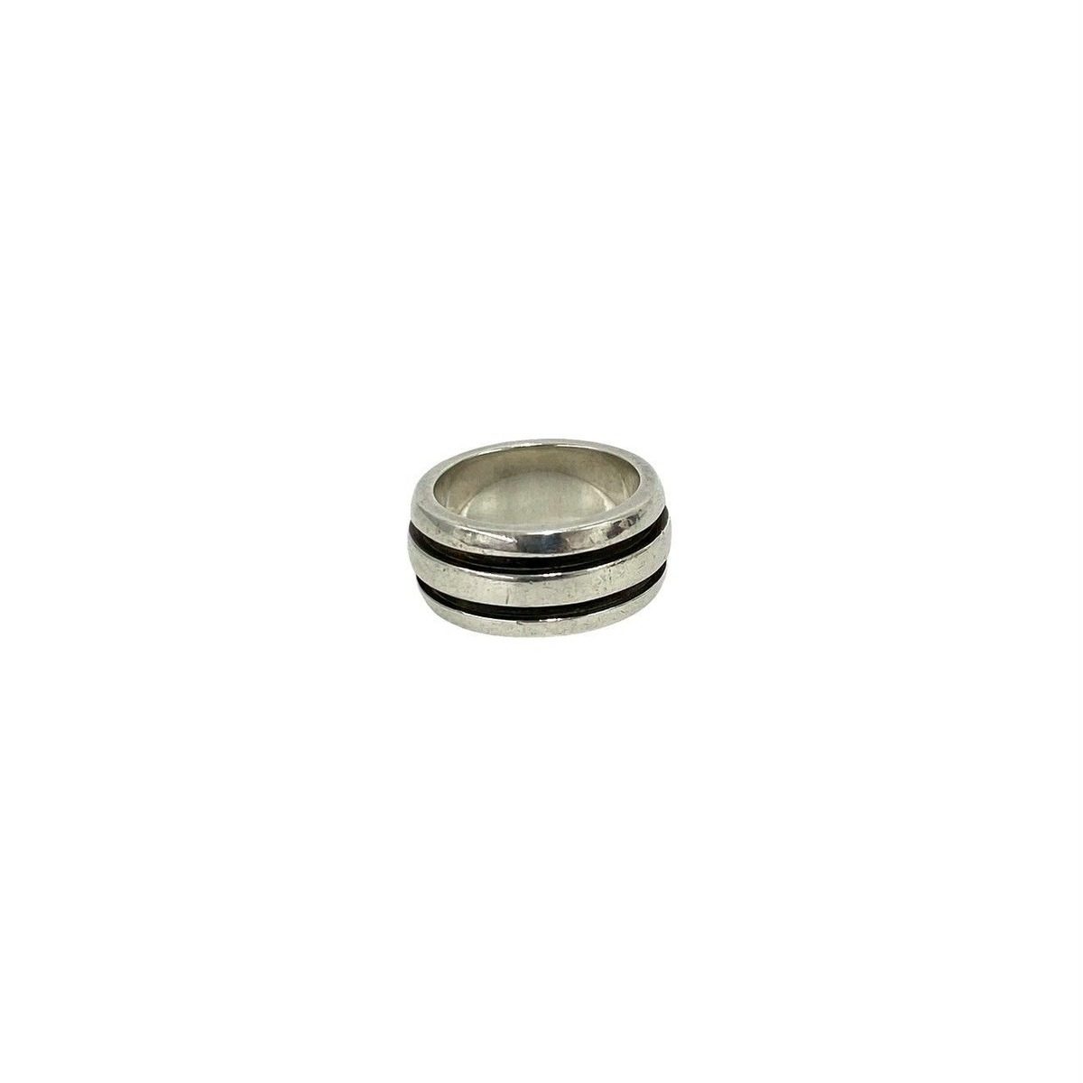 Tiffany & Co Group Double Line 925 Ring Silver — view 5