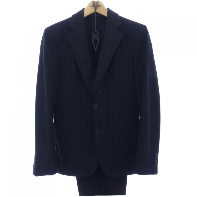 Hermes Black Wool Suit