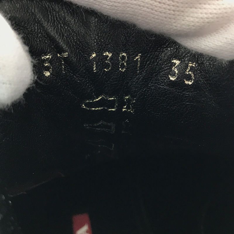 Prada Sport - Enamel Side Gore Short Boots - 35 - Black - Women