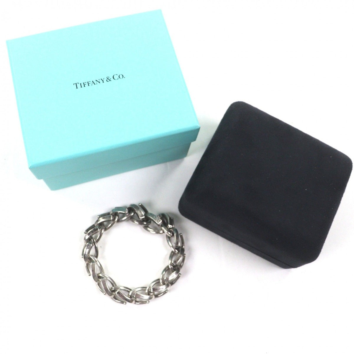 Tiffany & Co. Forge Large Link 925 to Silver 18 Box, Bracelet — view 2
