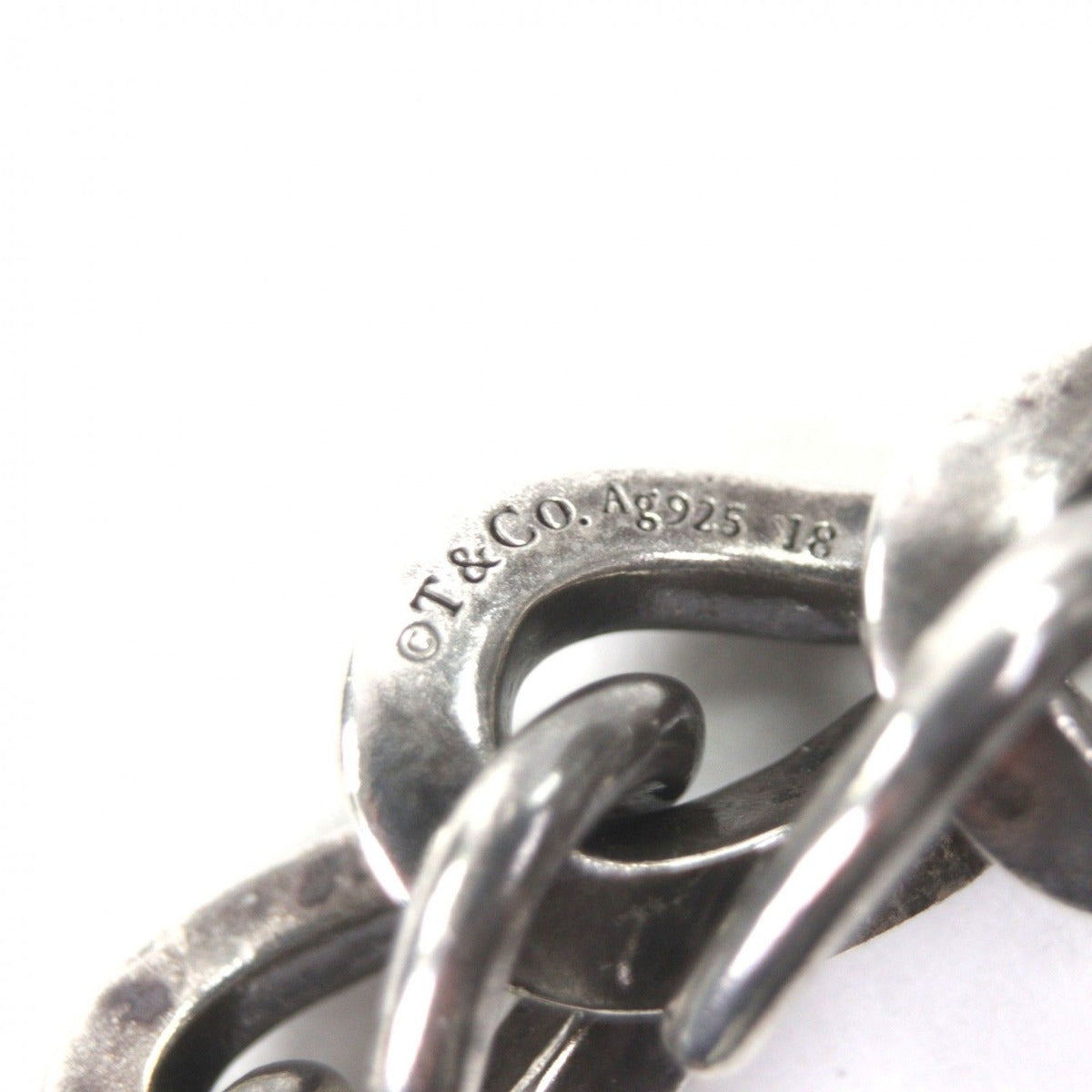 Tiffany & Co. Forge Large Link 925 to Silver 18 Box, Bracelet — view 7