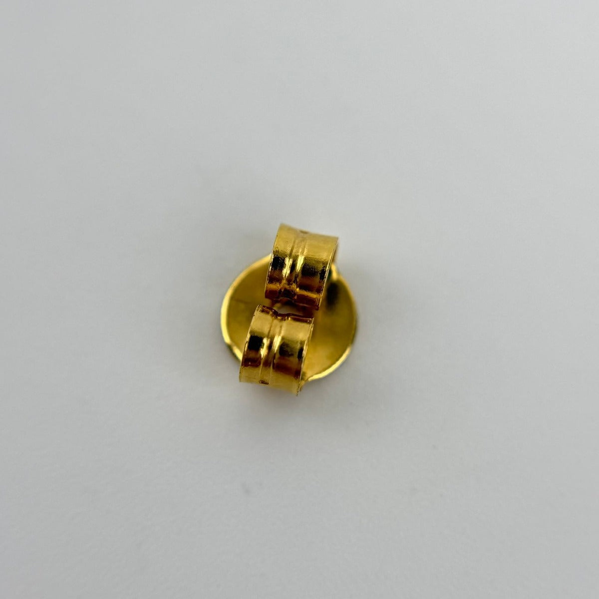 Celine Logo Triomphe Earrings Gold Vintage — view 14