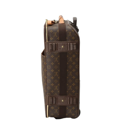 Louis Vuitton Monogram Travel Bag with Wheels Pegase 55 Carry