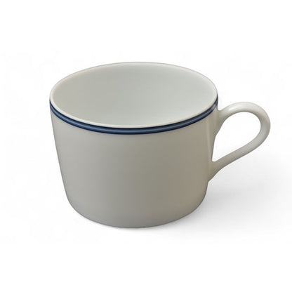 Hermes Set Of 2 Cups And Saucers Pottery Chaine D'ancre Blue White — view 6