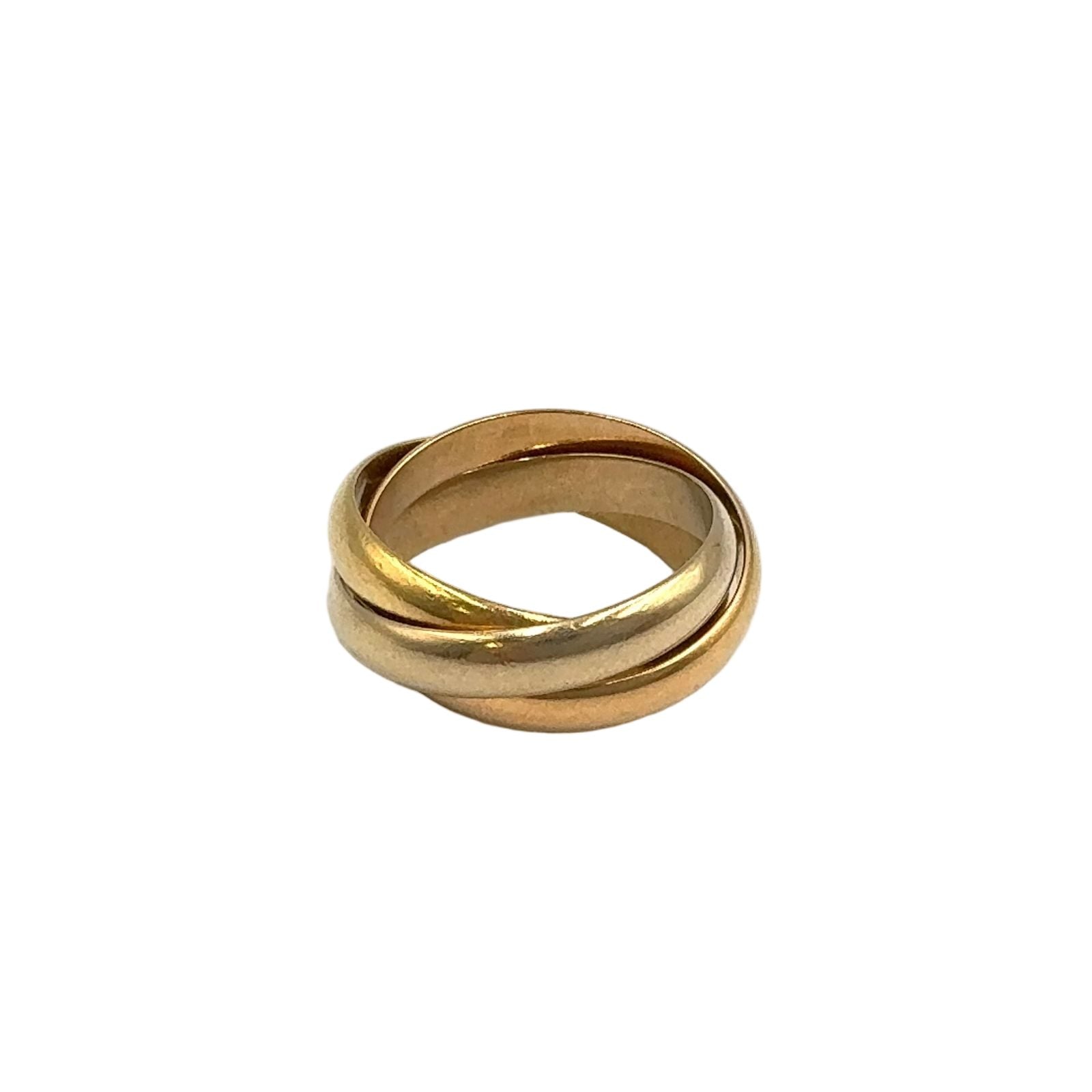Cartier Trinity Yellow Gold Pink White Ring