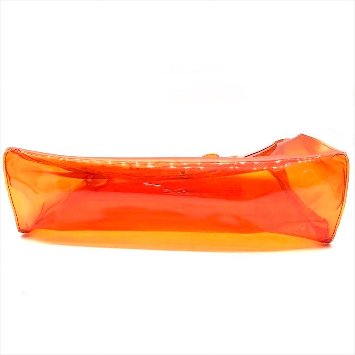 Hermes Vinyl Kelly Hand Bag Orange