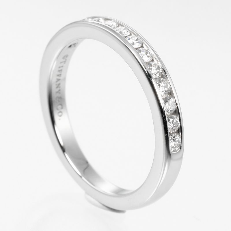 Tiffany & Co Setting Half Circle 2.5mm (0.10in) Model Pt950platinum × Diamond