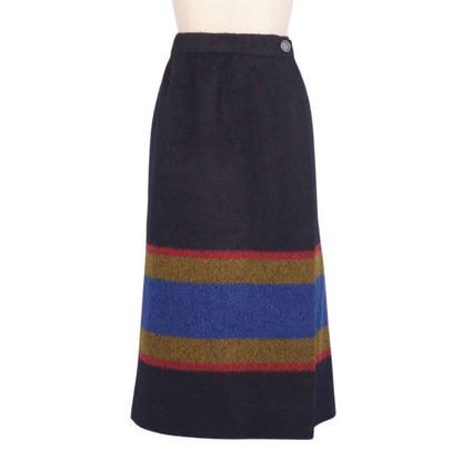 Vintage Hermes Skirt Wrap Skirt Alpaca