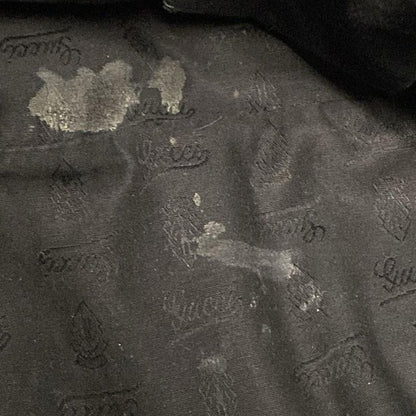 Gucci Handbag Sookie Stripe Line 247902 Black Leather