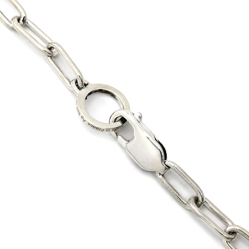 Hermes Necklace Chaine D'ancre Game Silver 925 Silver Star Ring Silver Sv925