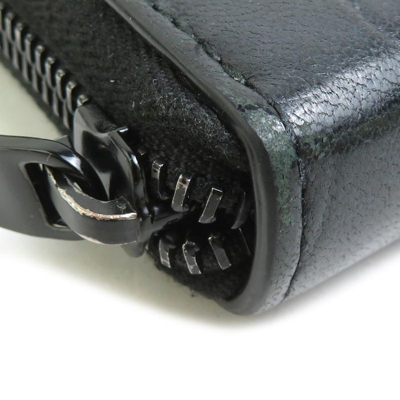 Saint Laurent Round Zipper Long Wallet