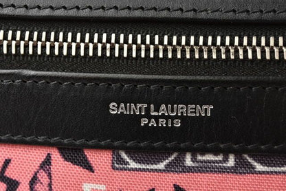 Saint Laurent Backpack Saint Laurent Bag Canvas Music Pink 534967 Hpm1f 5563