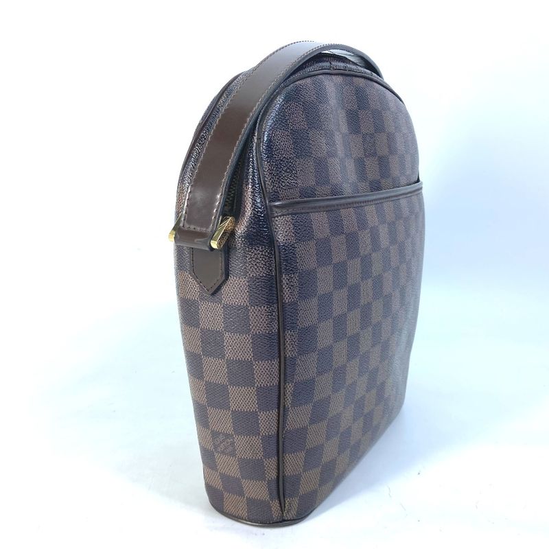 Louis Vuitton Shoulder Bag Ipanema GM N51292 Damier Canvas Ebène Brown