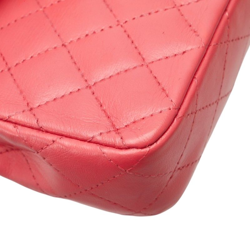 Chanel Mini Matelasse Coco Mark Chain Shoulder Bag Pink Lambskin Ladies Chanel