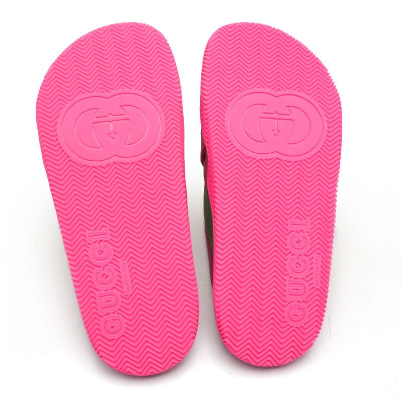 Gucci Sherry Line Sandals 627820 Size 37 Red