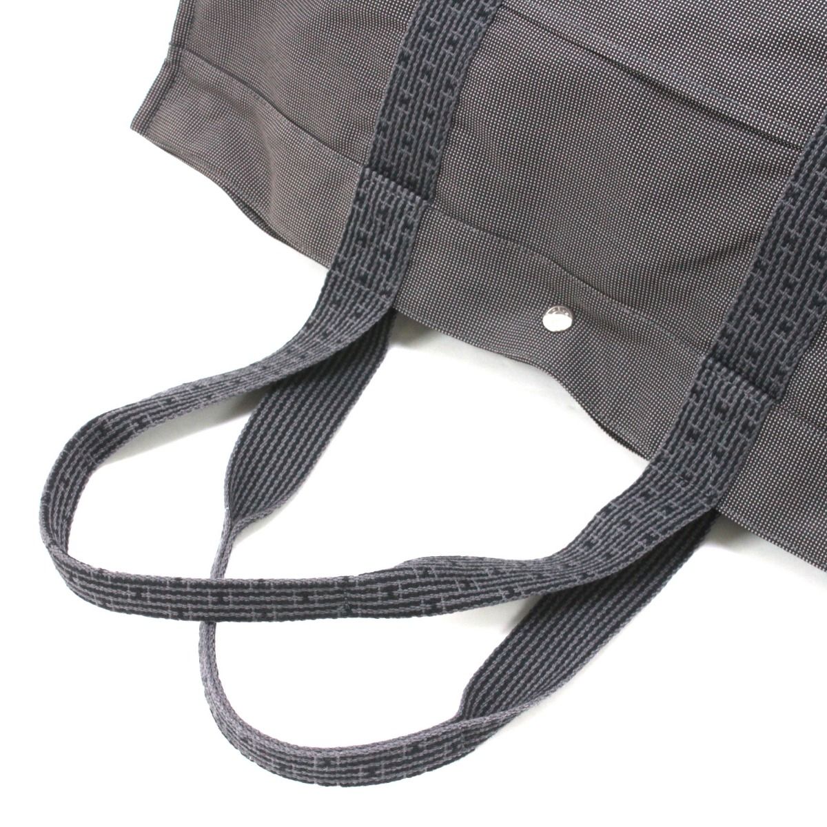 Hermes Her Line TGM Tote Bag Gray
