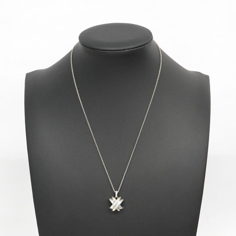 Tiffany & Co Necklace Signature 925 Silver Ladies