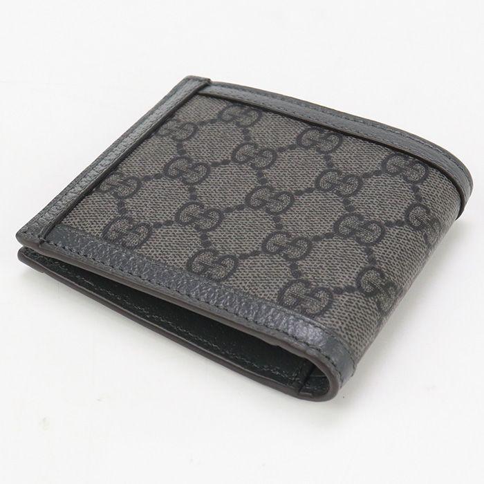 Gucci GG Coin Wallet Ophidia 597609 Uulbn 1244 Bifold Wallet GG Supreme Men's