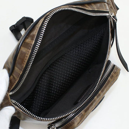 Fendi Belt Bag Zucca 7va446 Body Bag PVC Unisex