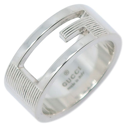 Gucci Branded G Silver 925 Size 10 Ladies 7.1g Ring
