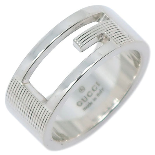 Gucci Branded G Silver 925 Size 10 Ladies 7.1g Ring