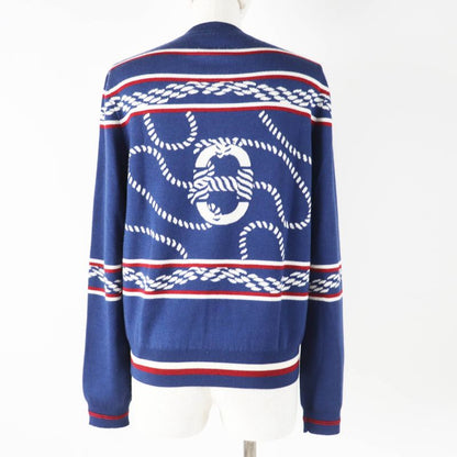 Hermes 23SS 3e2715d4 Cashmere Silk Canoe Chain Anchor With Serie Button