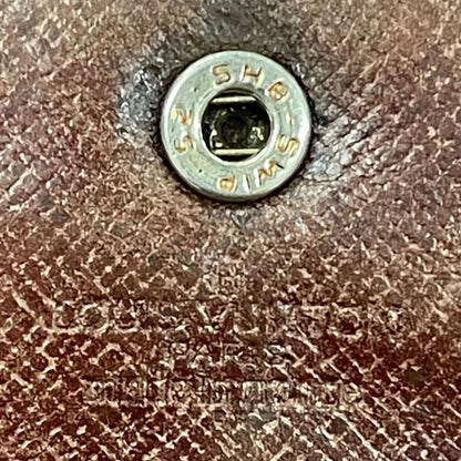 Louis Vuitton Monogram Porte Trésor International Long Wallet M61215 Brown Made