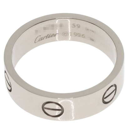 Cartier Love Ring #59 Ring 18K White Gold Unisex